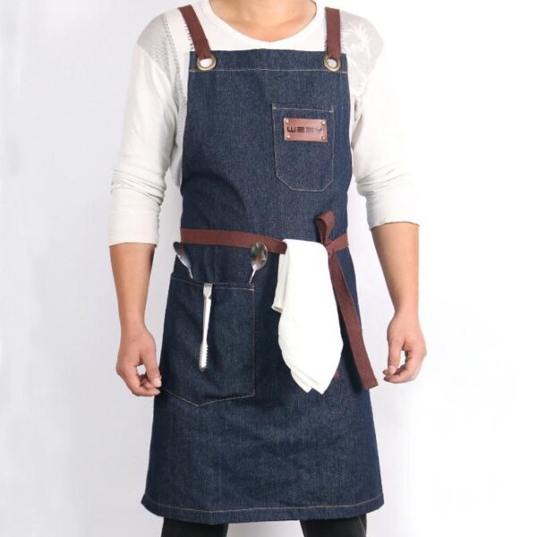Denim Kitchen Apron