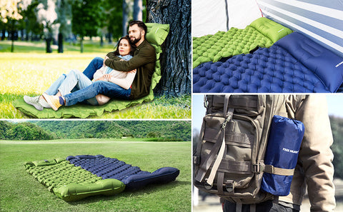 Camping Mat Comfy™ - #2021 Upgraded Sleeping Pad Camping Mattress - onlinemegasale.com
