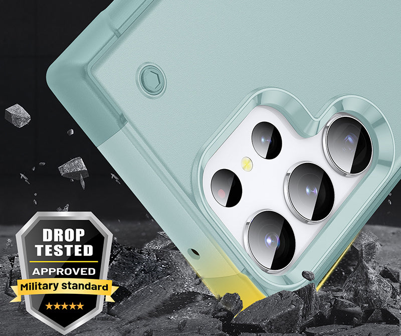 Samsung Series | Armor Anti-Fall Bracket Mobile Phone Case - onlinemegasale.com
