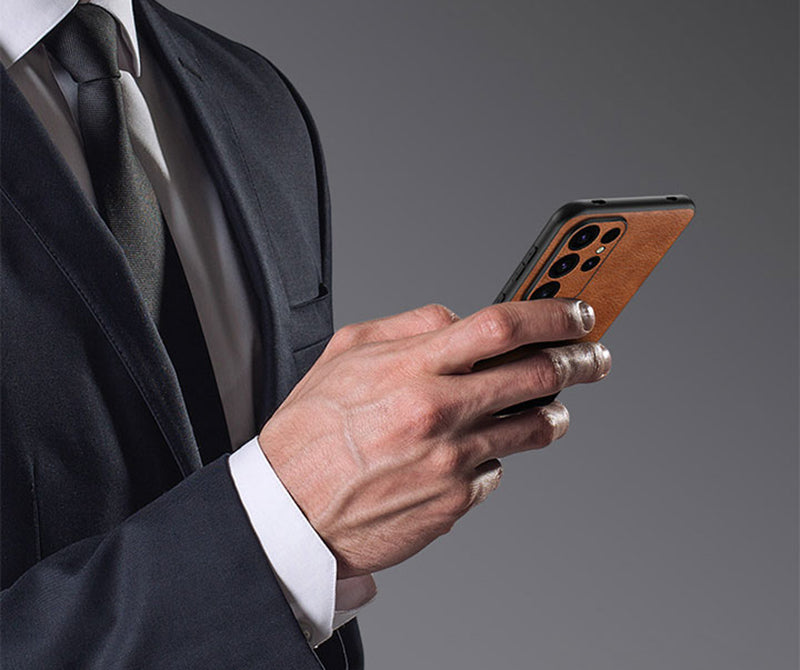 Samsung MagSafe Series | Leather Phone Case - onlinemegasale.com