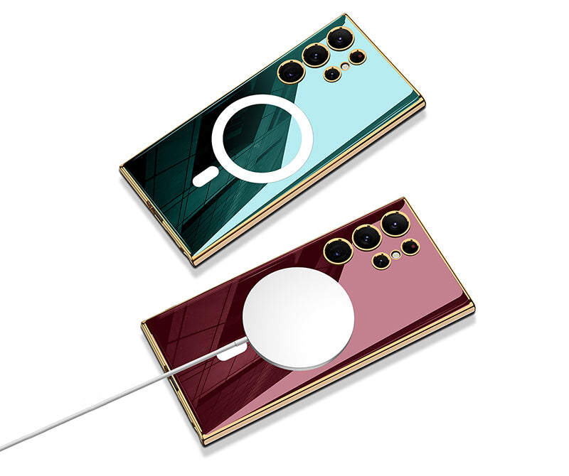 Samsung Magsafe Series | Electroplated Mobile Phone Case - onlinemegasale.com