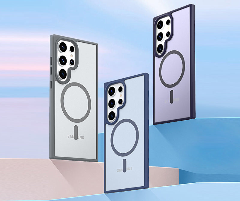 Samsung Magsafe Series | Skin-Feel Matte Material Mobile Phone Case - onlinemegasale.com Samsung Magsafe Series | Skin-Feel Matte Material Mobile Phone Case - onlinemegasale.com