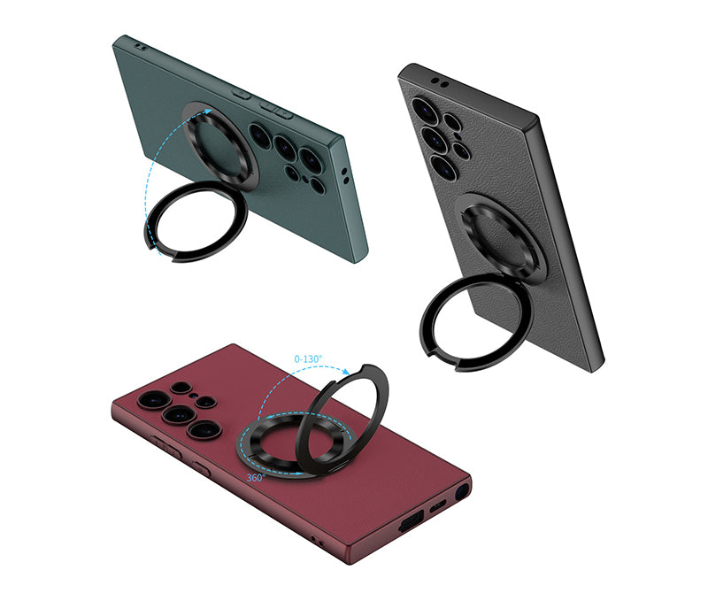 Samsung Magsafe Series | Swivel Ring Leather Case - onlinemegasale.com Samsung Magsafe Series | Swivel Ring Leather Case - onlinemegasale.com