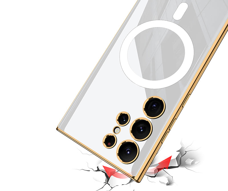 Samsung Magsafe Series | Electroplated Mobile Phone Case - onlinemegasale.com