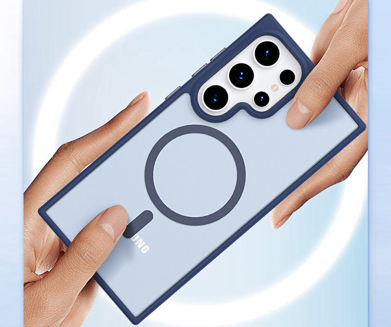 Samsung Magsafe Series | Skin-Feel Matte Material Mobile Phone Case - onlinemegasale.com Samsung Magsafe Series | Skin-Feel Matte Material Mobile Phone Case - onlinemegasale.com