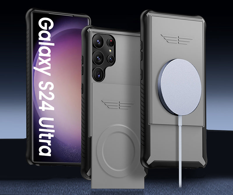 Samsung Magsafe Series | Lens Sliding Window Anti-Fall Phone Case - onlinemegasale.com