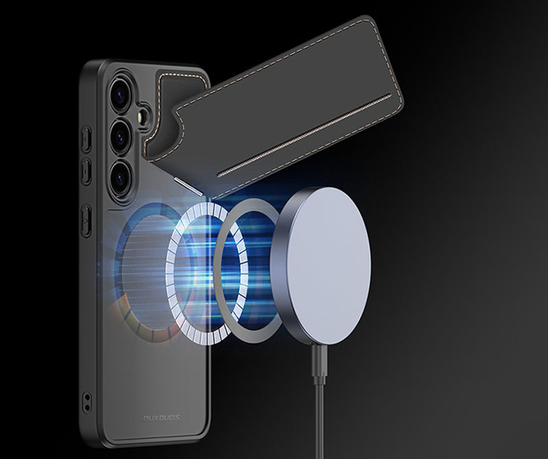 Samsung MagSafe Series | MagSafe Magnetic Card Holder Phone Case - onlinemegasale.com