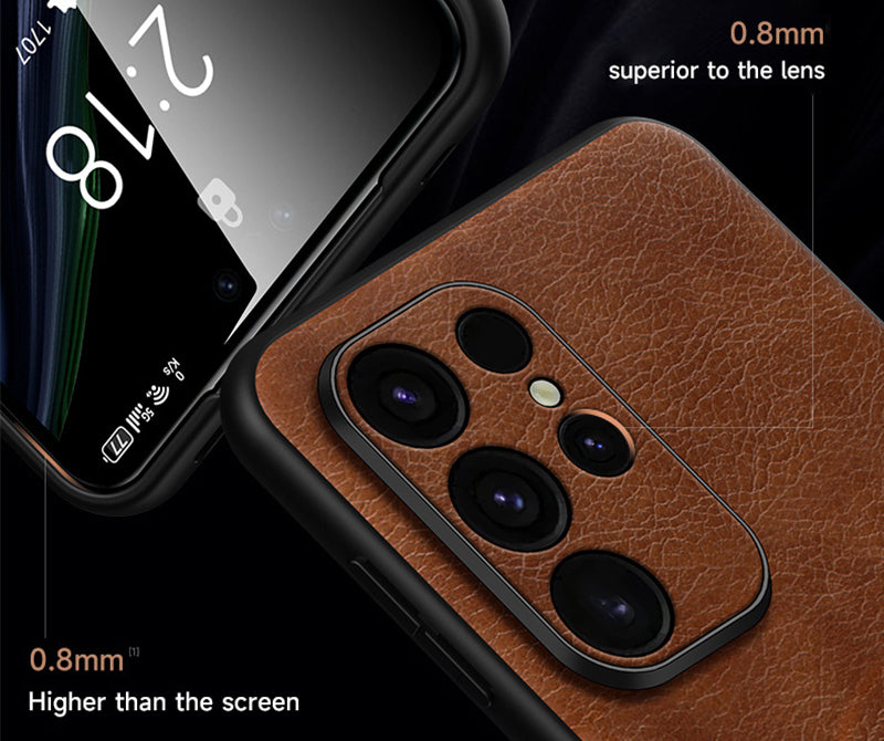 Samsung MagSafe Series | Leather Phone Case - onlinemegasale.com