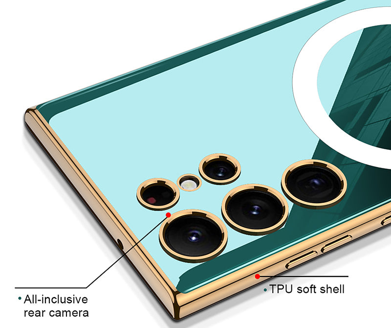 Samsung Magsafe Series | Electroplated Mobile Phone Case - onlinemegasale.com