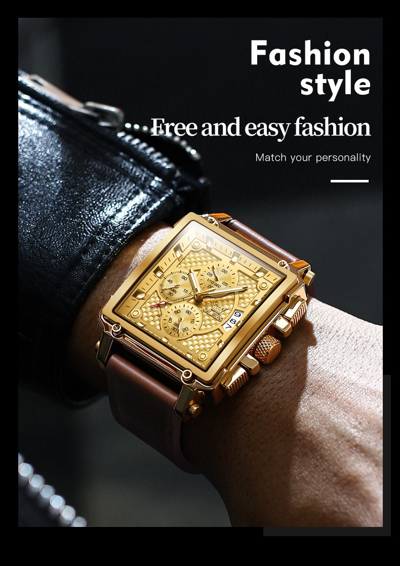 Luxury Diamond Crown Business Automatic Mechanical Watch - onlinemegasale.com