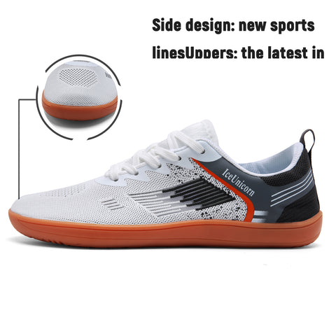 Herren Barfußschuhe 091Weiß - onlinemegasale.com