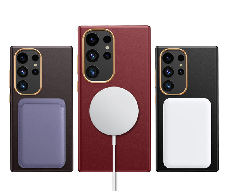 Samsung MagSafe Series | Napa Leather Phone Case - onlinemegasale.com