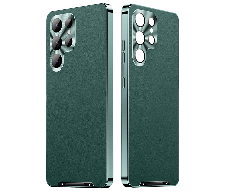 Samsung Magsafe Series | Locking Genuine Leather Case - onlinemegasale.com