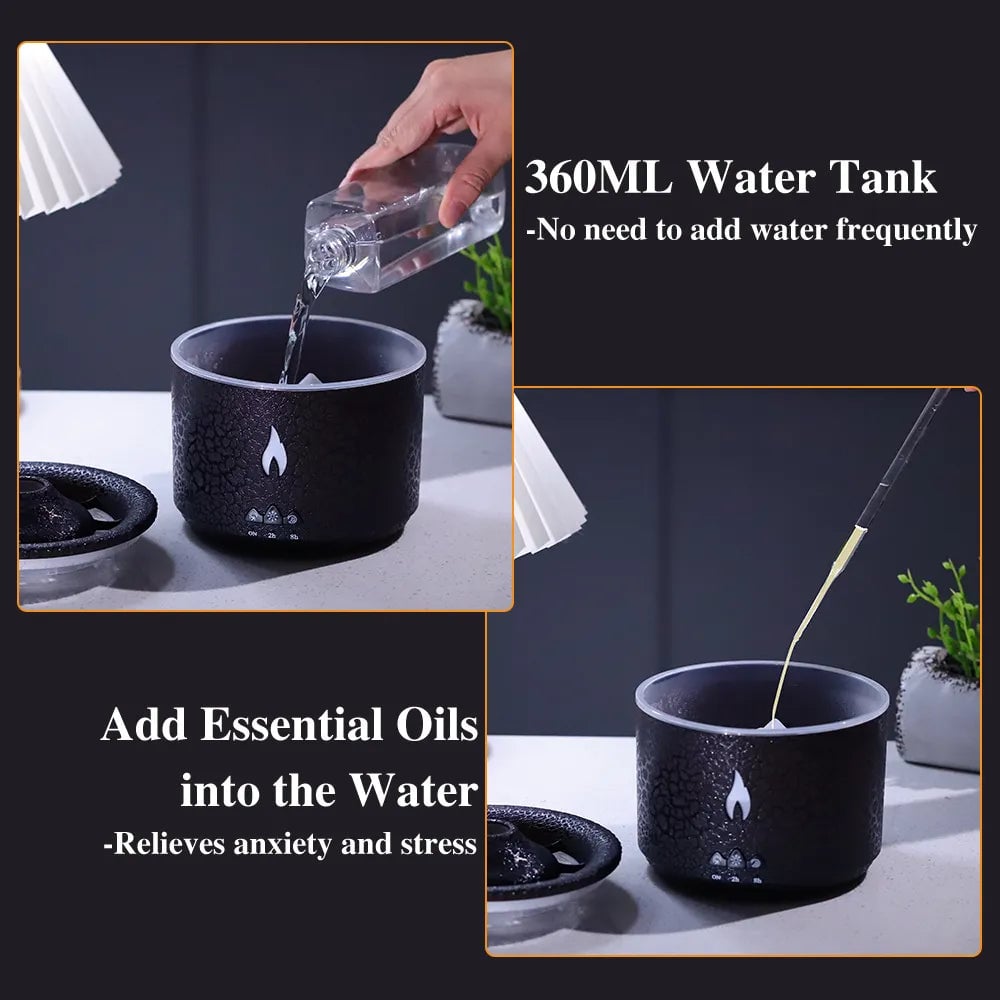 Ultrasonic Volcano Humidifier - onlinemegasale.com Ultrasonic Volcano Humidifier - onlinemegasale.com