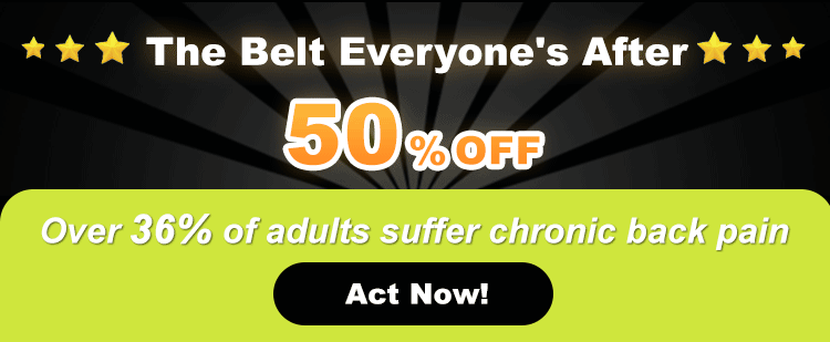 🌟2025 HOT SALE-49% OFF🔥Adjustable Lumbar Support Belt - onlinemegasale.com