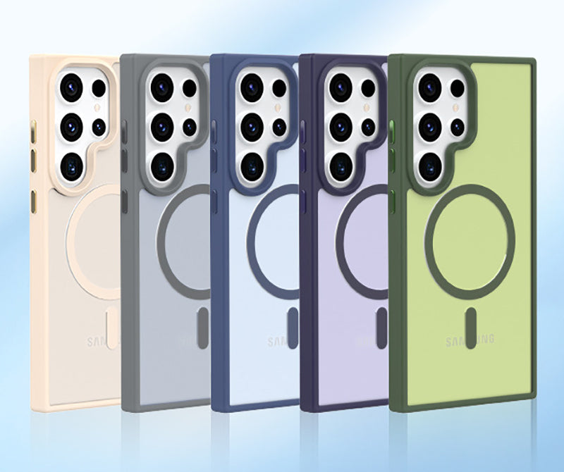 Samsung Magsafe Series | Skin-Feel Matte Material Mobile Phone Case - onlinemegasale.com