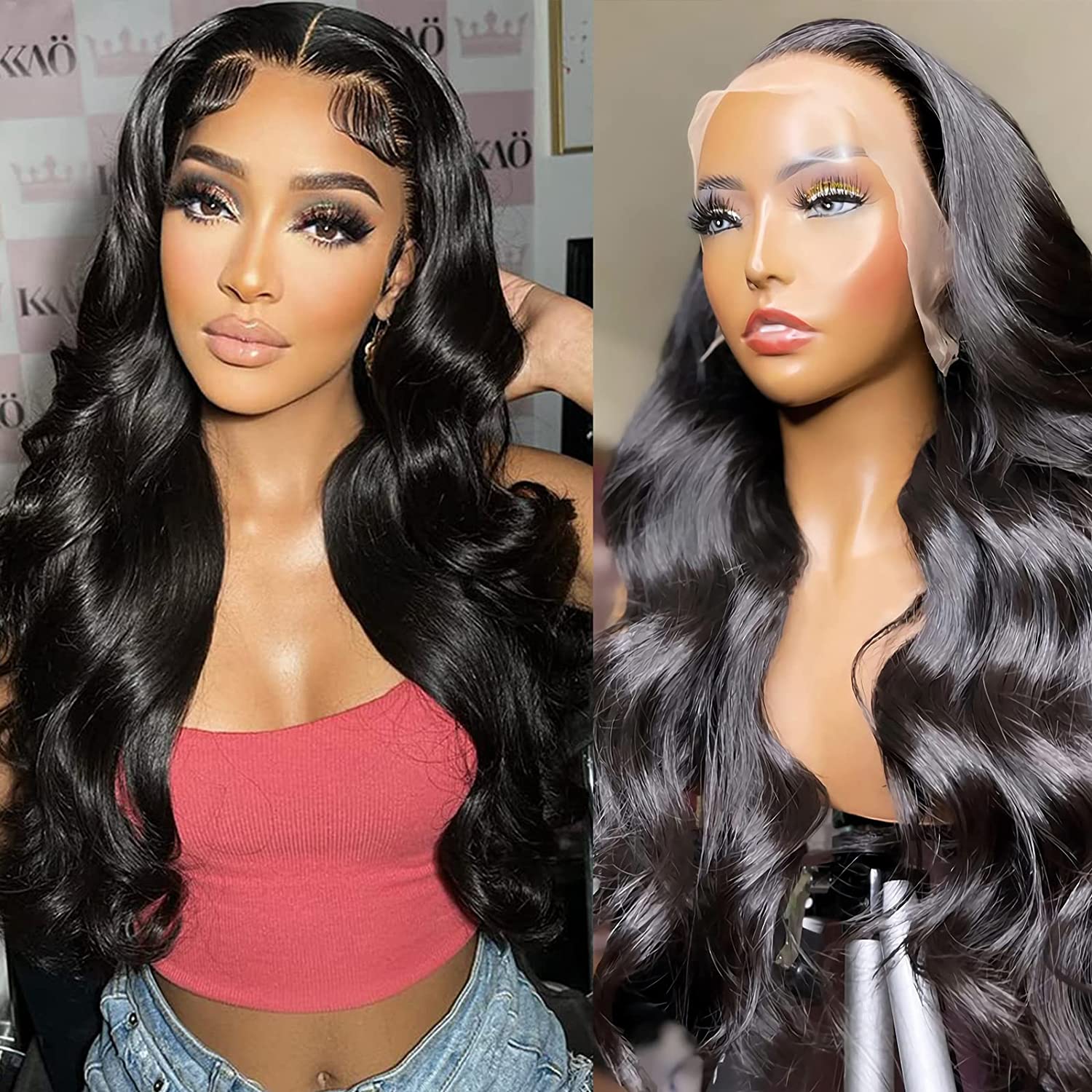 1111_b63b6937-107b-4233-b305-59c07aa778e8 Cranberry 12A Body Wave HD Lace Wigs Skin Melt 13X6 13X4 Lace Wig | Real HD Wig - onlinemegasale.com