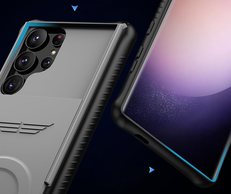 Samsung Magsafe Series | Lens Sliding Window Anti-Fall Phone Case - onlinemegasale.com