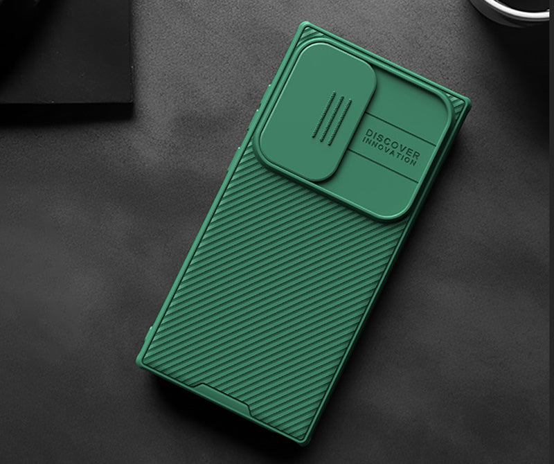 Samsung Magsafe Series | Lens Sliding Window Frosted Mobile Phone Case - onlinemegasale.com