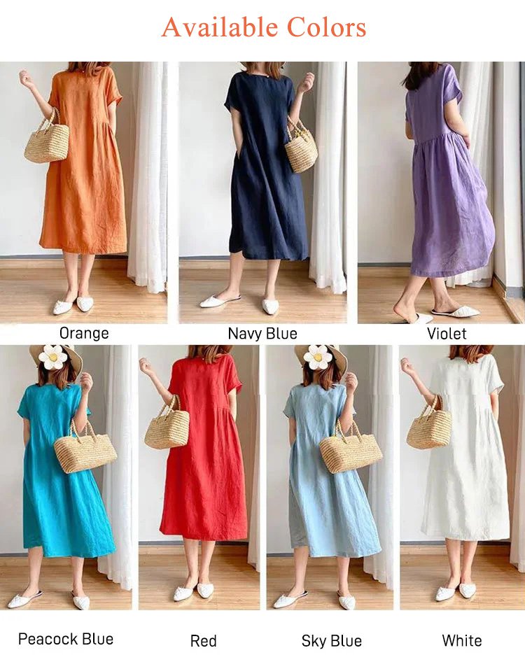 1624352811577679.jpg 🔥HOT SALE🔥 Japanese Style Linen Cotton Dress(50%OFF) - onlinemegasale.com