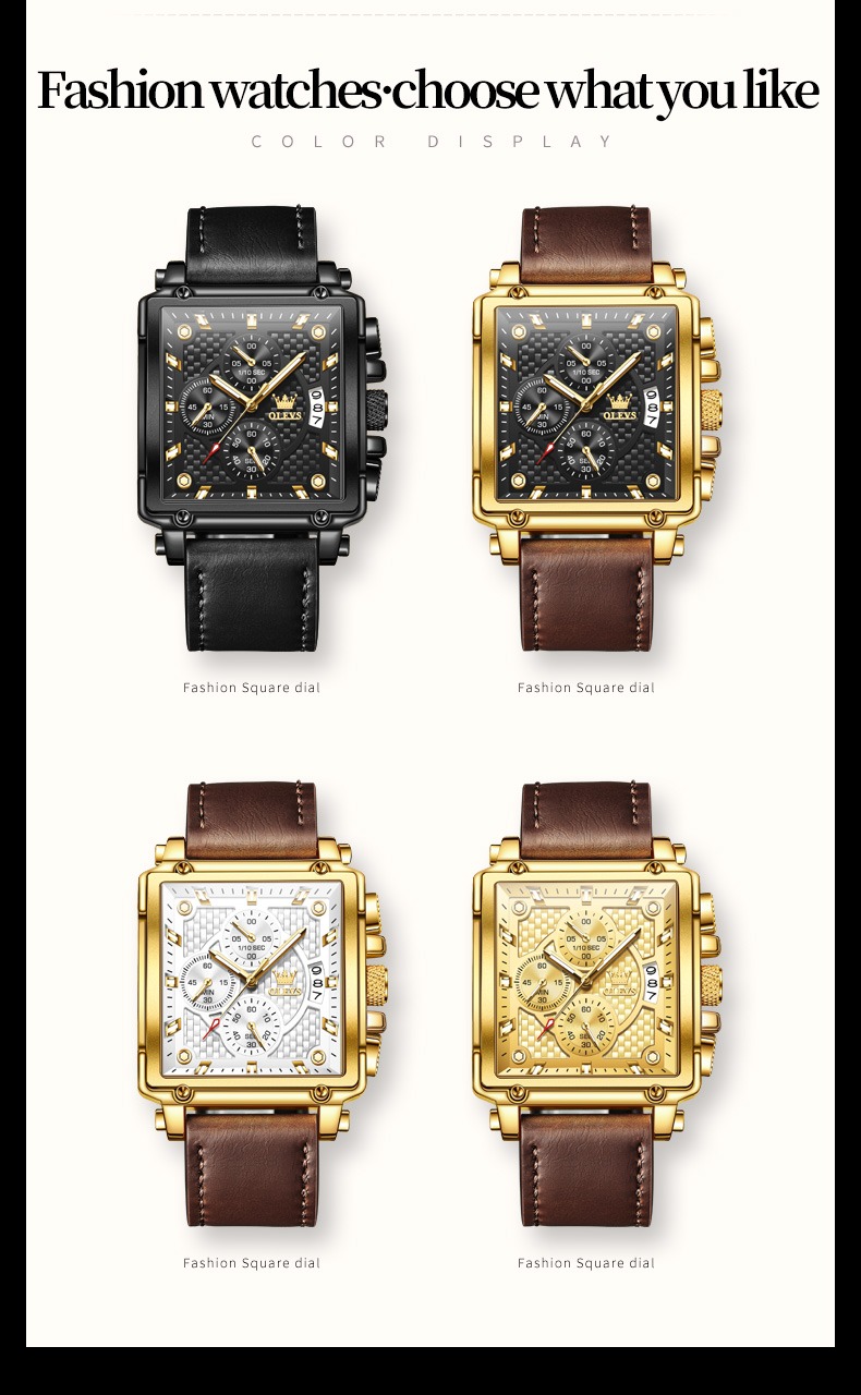 Luxury Diamond Crown Business Automatic Mechanical Watch - onlinemegasale.com