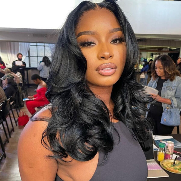 Cranberry Short Bob Body Wave HD Lace Cosure Human Hair Crown Series Wigs