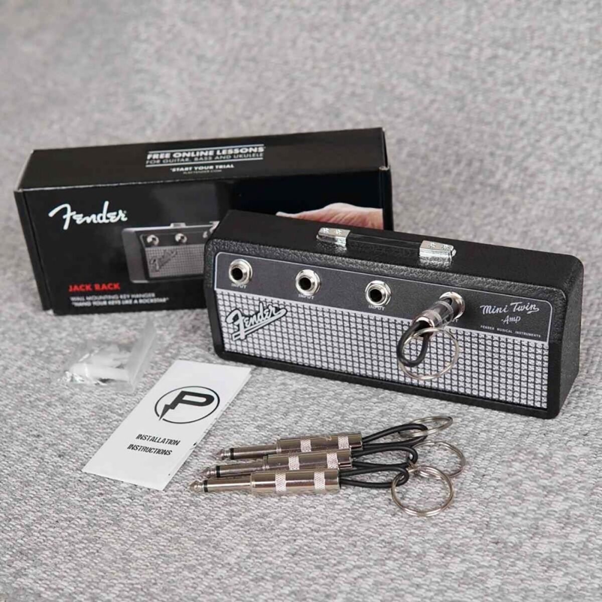 Musical Jack Rack Key Holder-Guitarist's Key Organizer - onlinemegasale.com