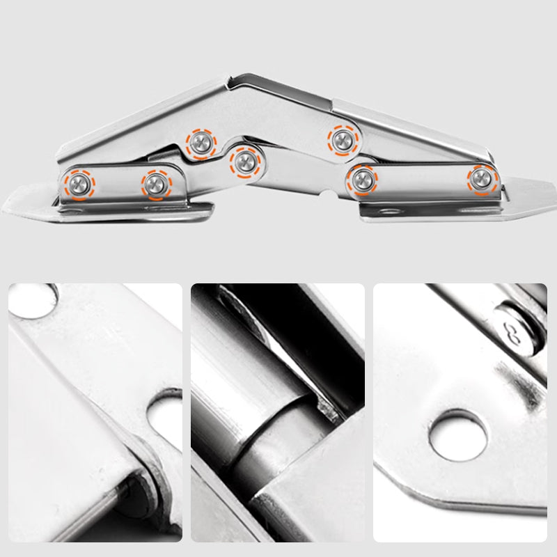 － 50％ off🔥Easy installation of bridge-shaped door hinges -Cabinet hinges - onlinemegasale.com