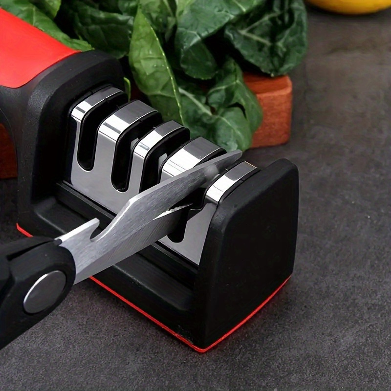 4-Stage Professional Knife Sharpener - onlinemegasale.com