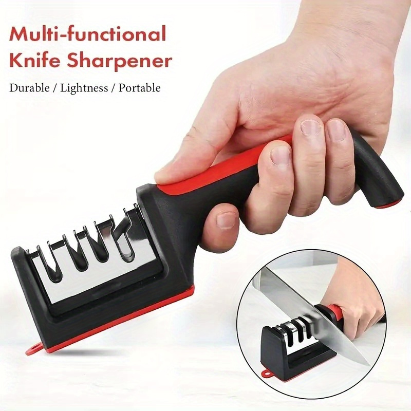 4-Stage Professional Knife Sharpener - onlinemegasale.com