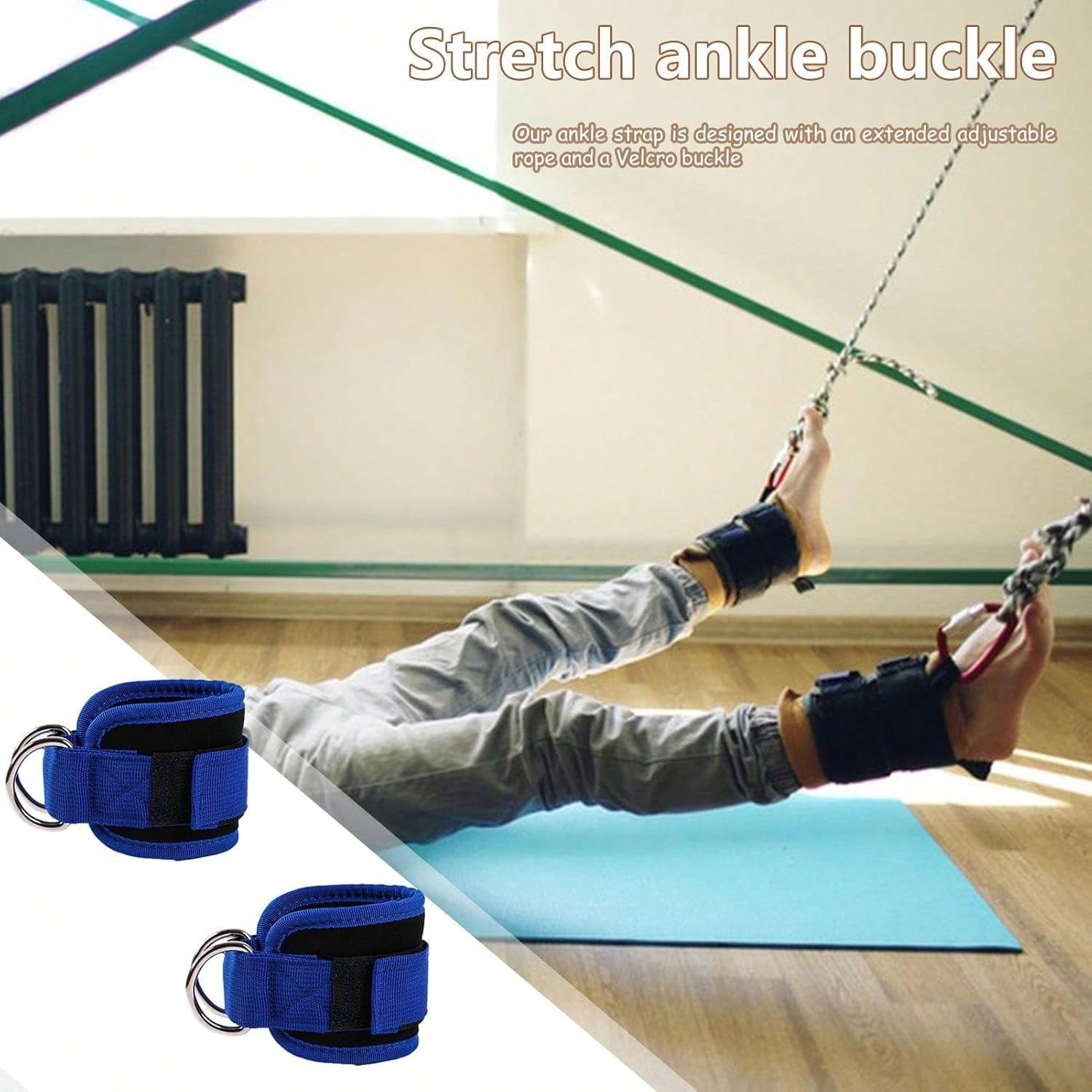 Ankle Strap Taekwondo Leg Strength Training Sports Guard Resistance Band Ankle Cuffs Dumbbell - onlinemegasale.com