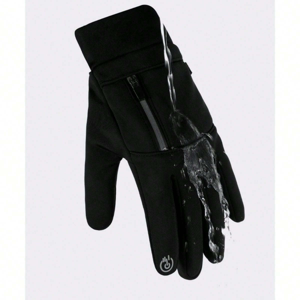 Winter Windproof Waterproof Touchscreen Warm Gloves - For Outdoor Sports Enthusiasts, Athletes And Winter Sports Participants - Suitable For Cycling, Fishing, Skiing - onlinemegasale.com