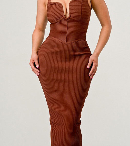 Autumn Breeze Midi Dress