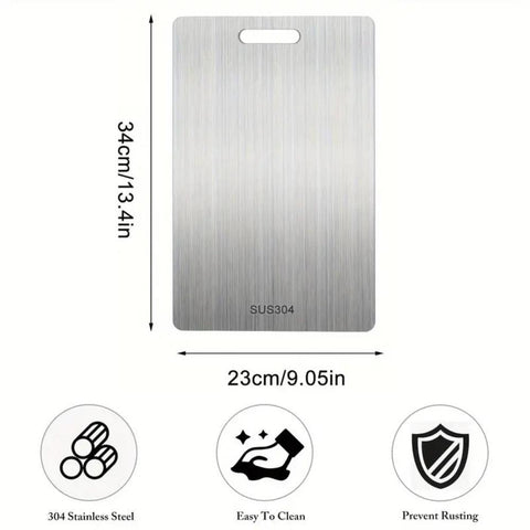 Premium Stainless Steel Cutting Board - onlinemegasale.com