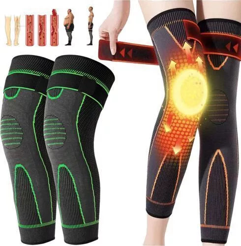 Tourmaline Acupressure Self-Heating Shaping Knee Sleeves