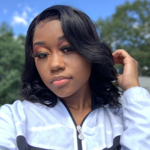 Cranberry Right Side 13x4 T Part Lace Front Wigs Body Wave Pre Plucked With Baby Hair