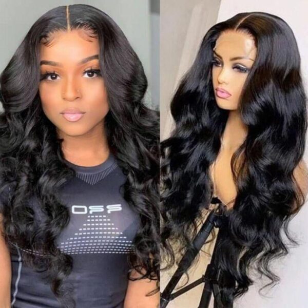 Cranberry 10A 4x4 Lace Closure Wigs Body Wave Human Hair Wigs Youth Series