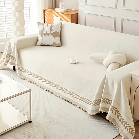Serene Oasis Sofa Cover - onlinemegasale.com