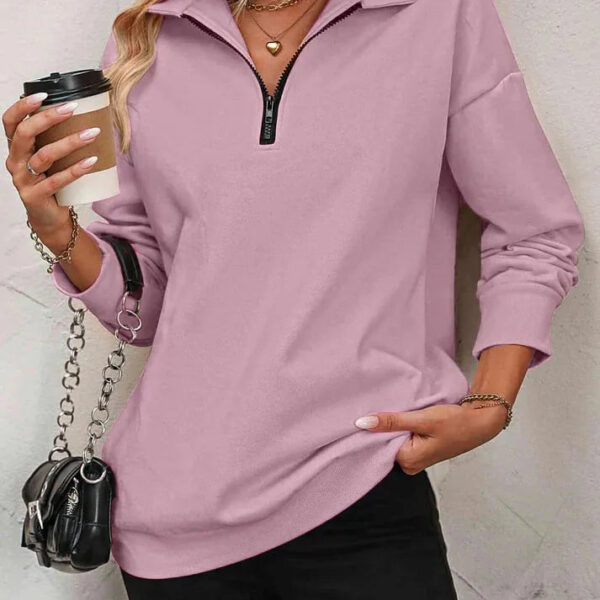 Olive™ - Zip-Up Sweater