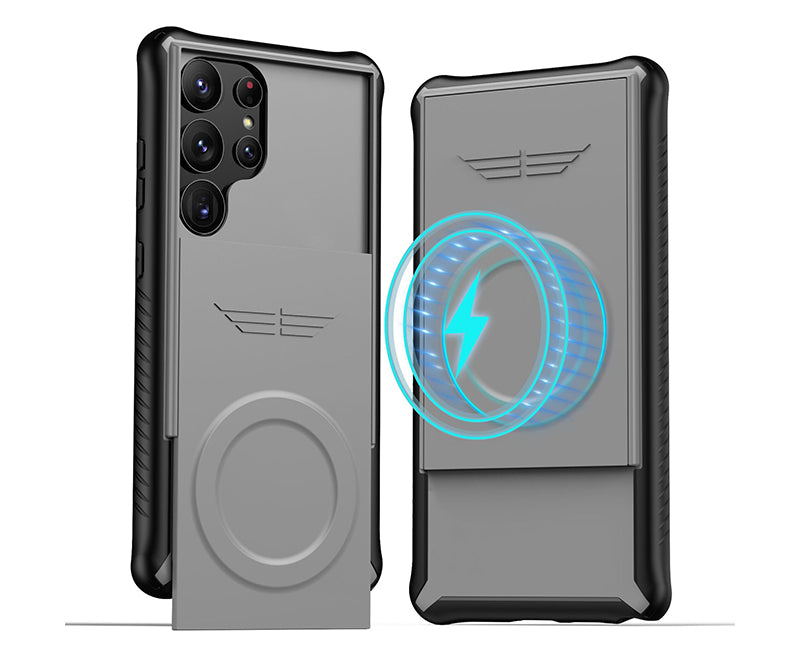 Samsung Magsafe Series | Lens Sliding Window Anti-Fall Phone Case - onlinemegasale.com