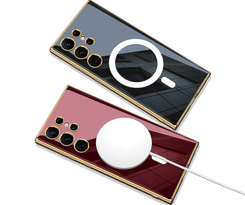 Samsung Magsafe Series | Electroplated Mobile Phone Case - onlinemegasale.com