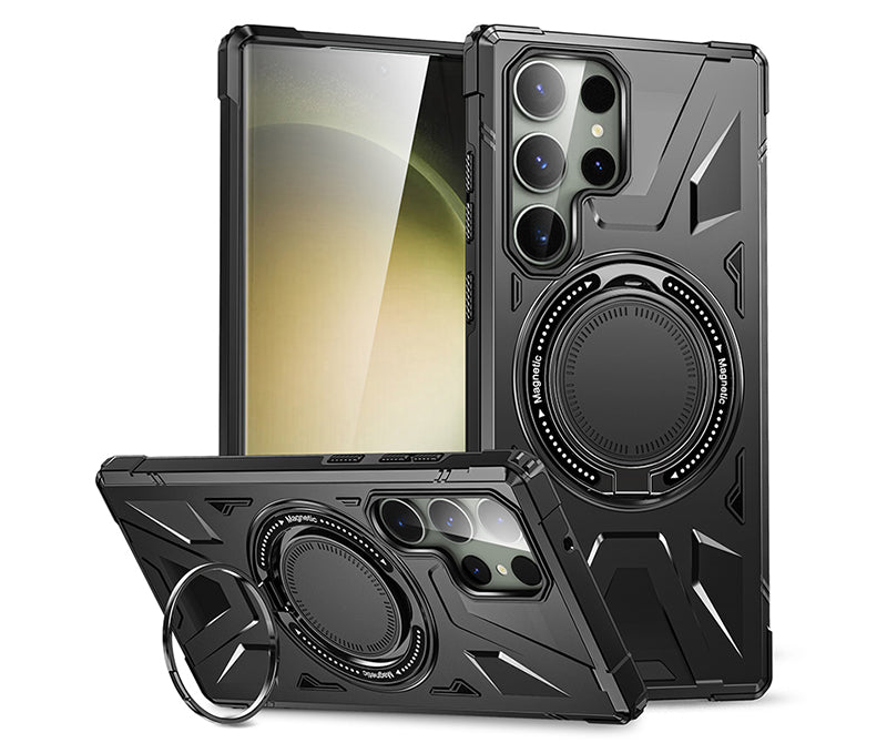 Samsung Magsafe Series | Armor Rotating Ring Anti-Fall Mobile Phone Case - onlinemegasale.com Samsung Magsafe Series | Armor Rotating Ring Anti-Fall Mobile Phone Case - onlinemegasale.com