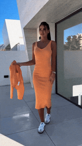 Vest Dress and V-Neck Sweatshirt Set🍁Buy 2 Sets Free Shipping - onlinemegasale.com