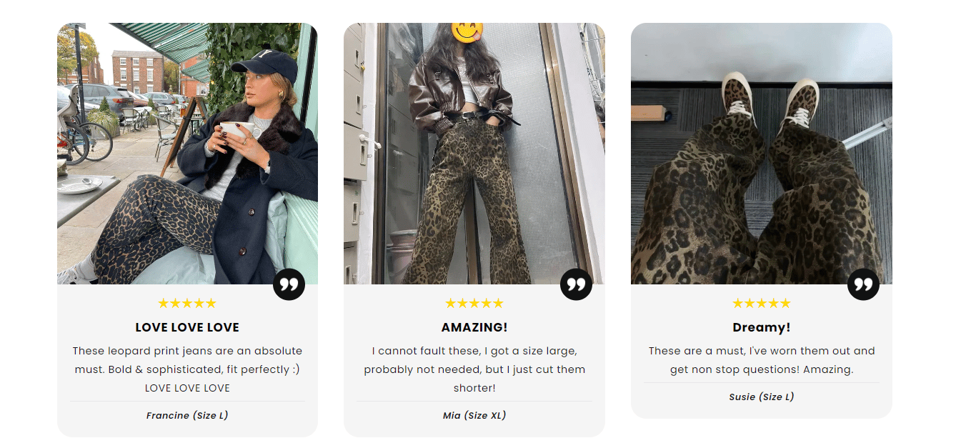 Leopard Print Jeans(BUY 2 FREE SHIPPING) - onlinemegasale.com Leopard Print Jeans(BUY 2 FREE SHIPPING) - onlinemegasale.com