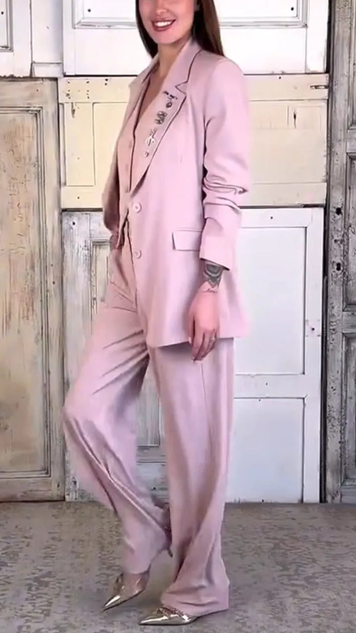 Circe™ - Three-Piece Elegant Suit for Women - onlinemegasale.com