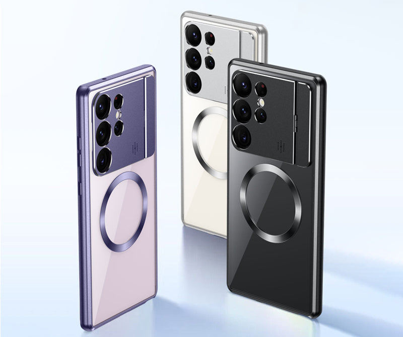 Samsung Magsafe Series | Holder Goggles Magsafe Metal Phone Case - onlinemegasale.com