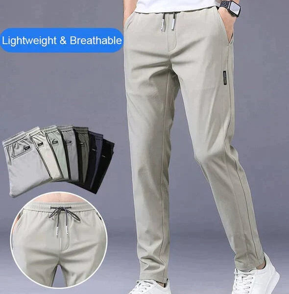 Ronald - Quick Dry Elastic Trousers for Men