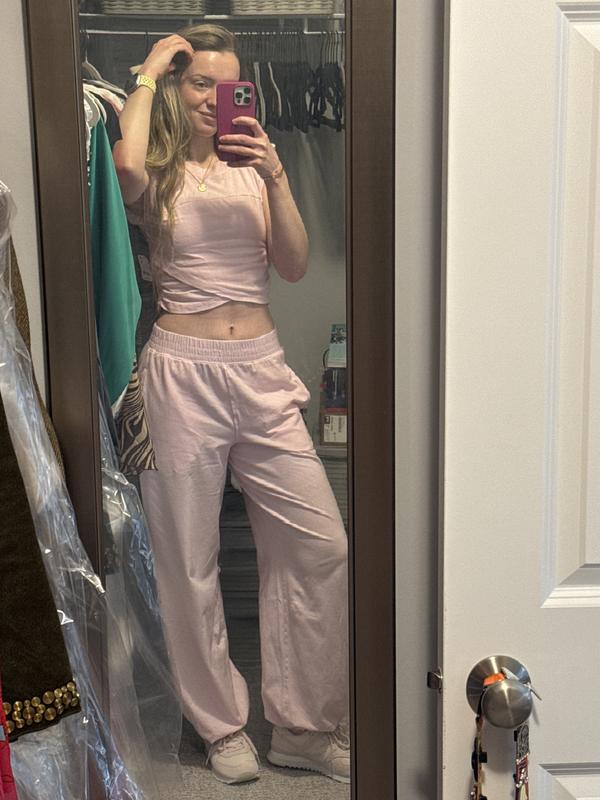 Jena - Loose-fitting trouser and cross-top set - onlinemegasale.com