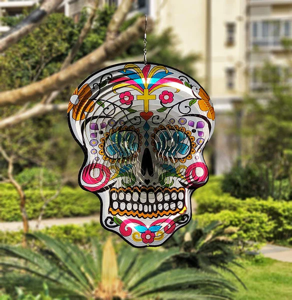 Sugar Skull Wind Spinners - onlinemegasale.com