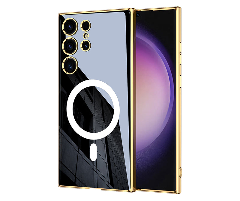 Samsung Magsafe Series | Electroplated Mobile Phone Case - onlinemegasale.com